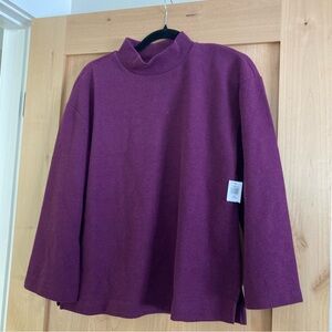 NWT Mock Neck Sweater